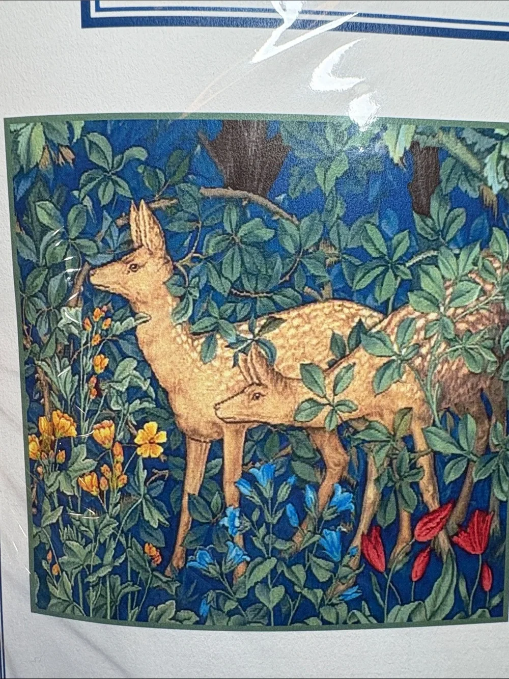 Set of 2 Orenco Originals Forest Fox & Forest Deer Cross Stitch Charts